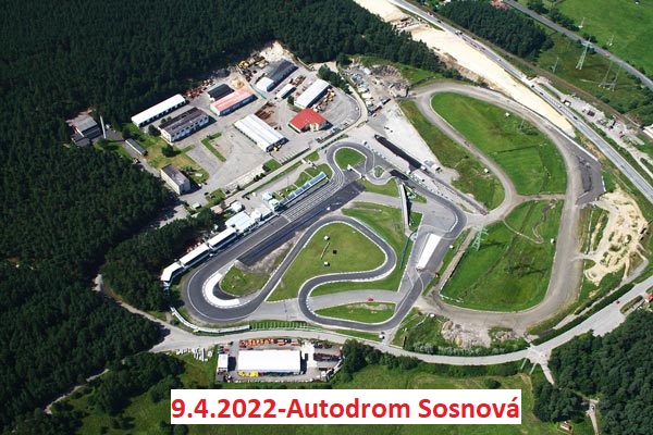 První závod nové sezóny 2022 se pojede na Autodromu Sosnová