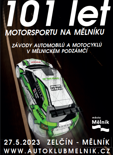 Pozvánka na 101 let Motorsportu na Mělníku