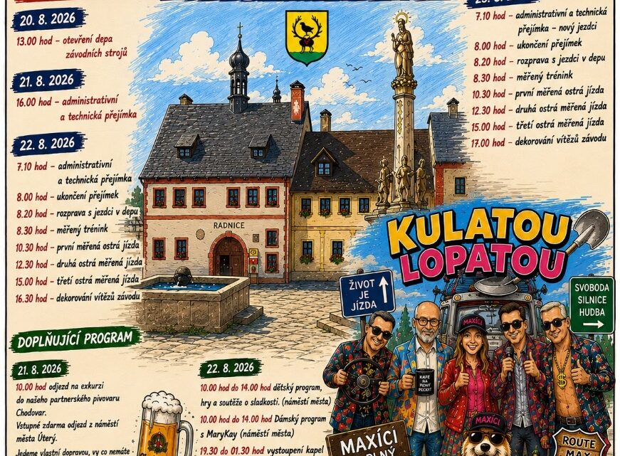 ZAV Úterý- oficiální plakát a doplňkové programy